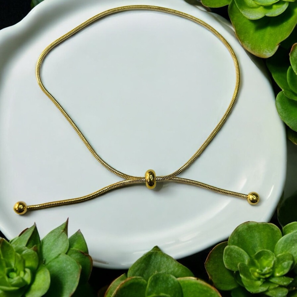 & Other Stories Gold Minimalist Bracelet